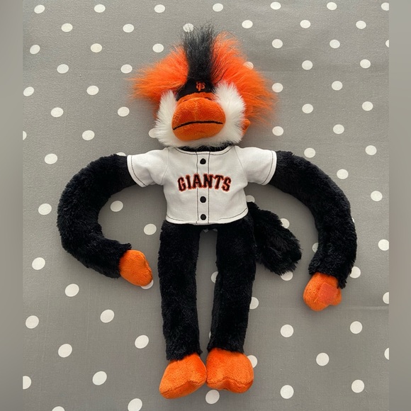 SF Giants Fuzzhead Wig Monkey 🐒 - Picture 5 of 17